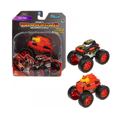 Игрушка Машинка Transcar Double Лео-трак 1toy Т21863